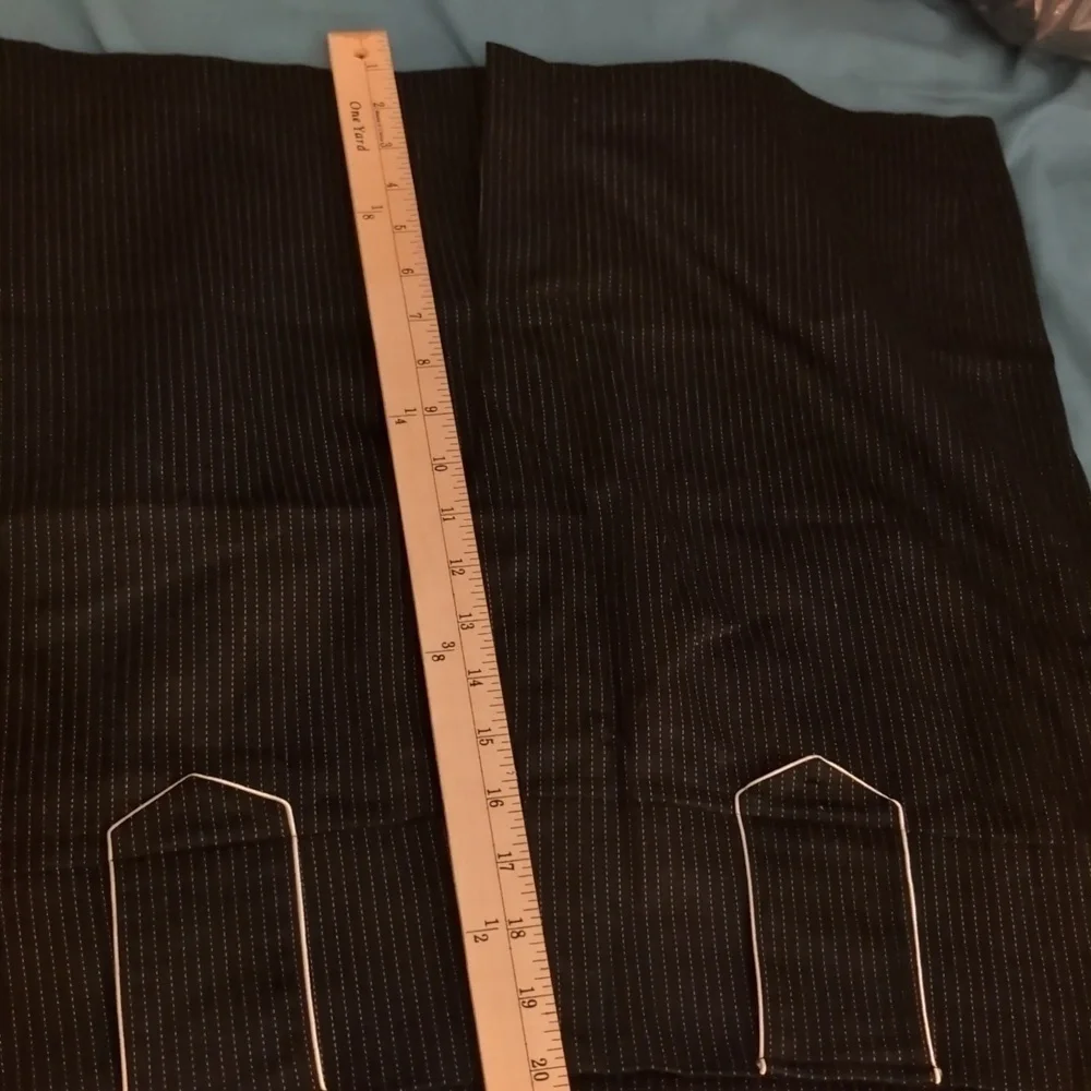3/$15 RamPage Stripes Black and White Pencil Skirt Junior Size 13 Small